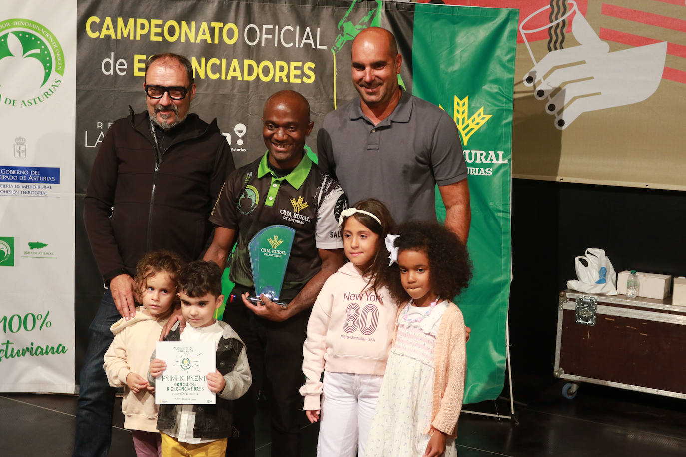 Concurso de escanciadores de Gijón