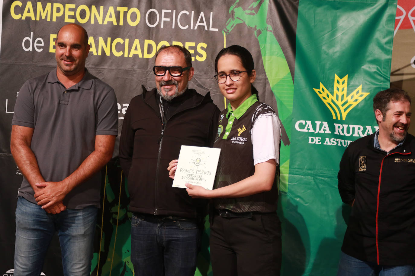 Concurso de escanciadores de Gijón