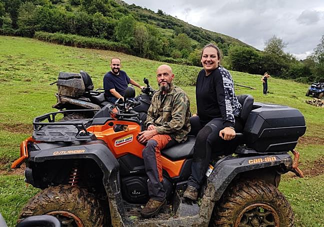 Lucas José Suárez, Daniel González y Graciela Álvarez.