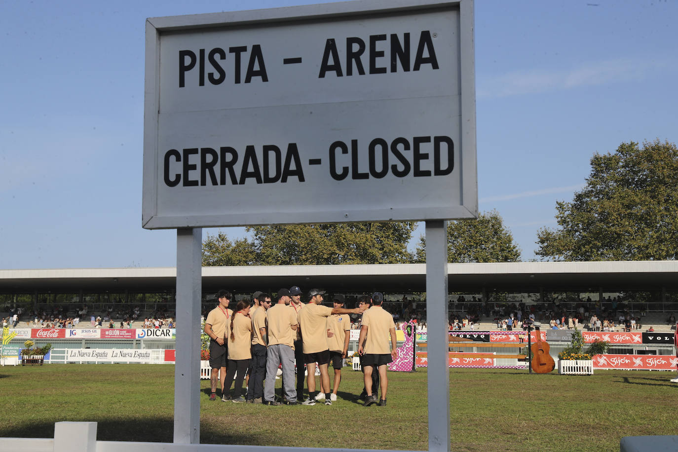 Última jornada del concurso hípico en Gijón