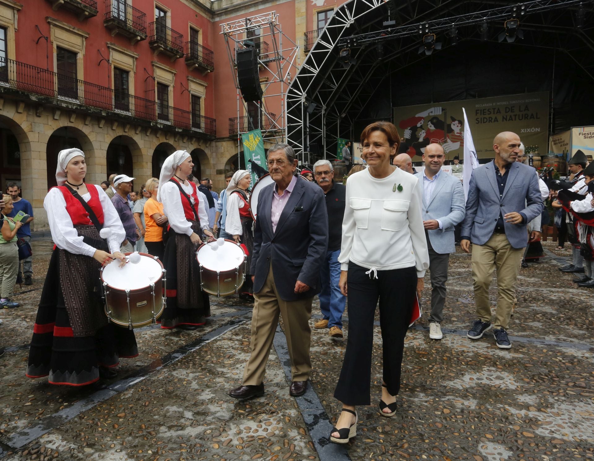 Broche de oro para la Fiesta de la Sidra de Gijón