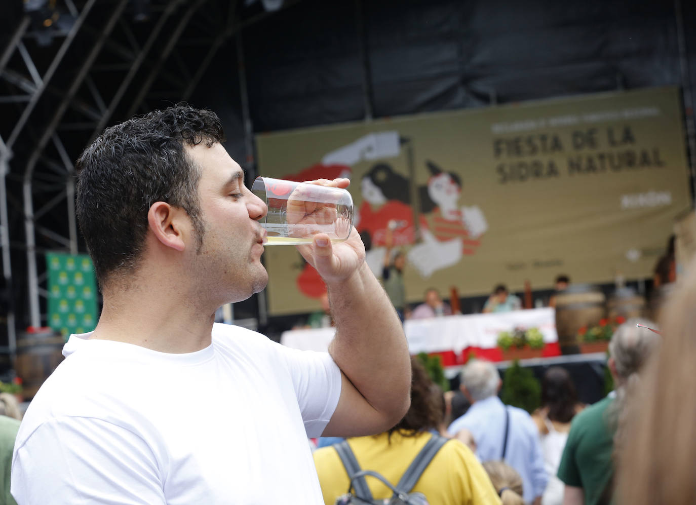 Broche de oro para la Fiesta de la Sidra de Gijón