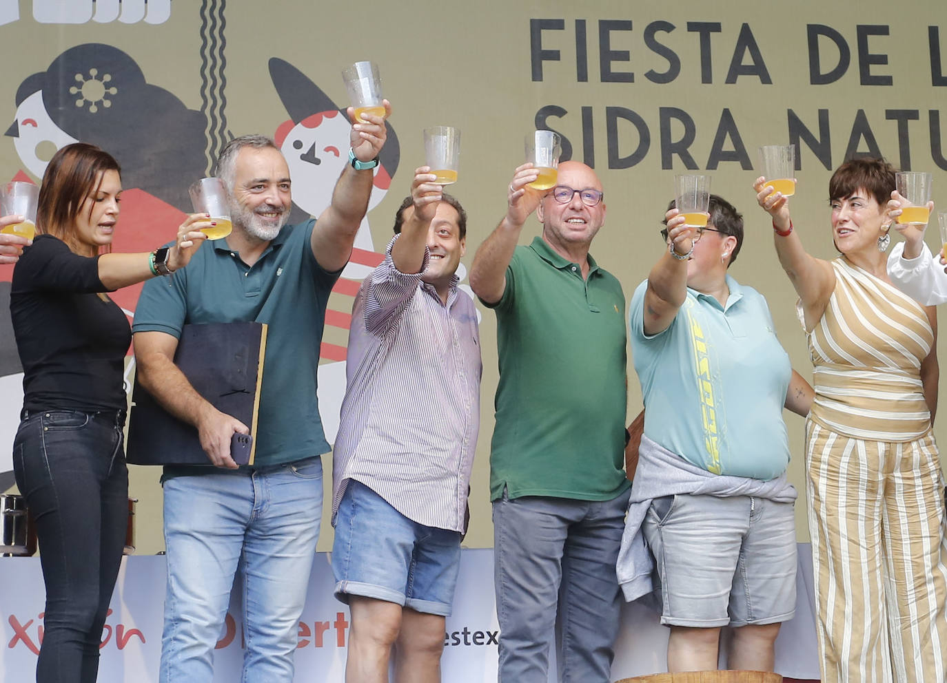 Broche de oro para la Fiesta de la Sidra de Gijón