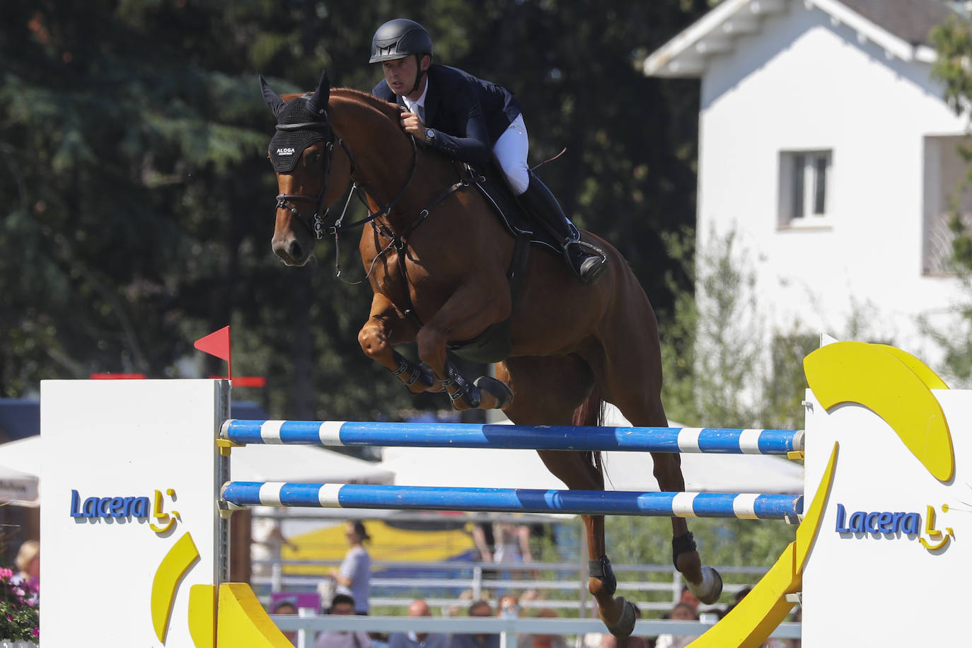 Última jornada del concurso hípico en Gijón