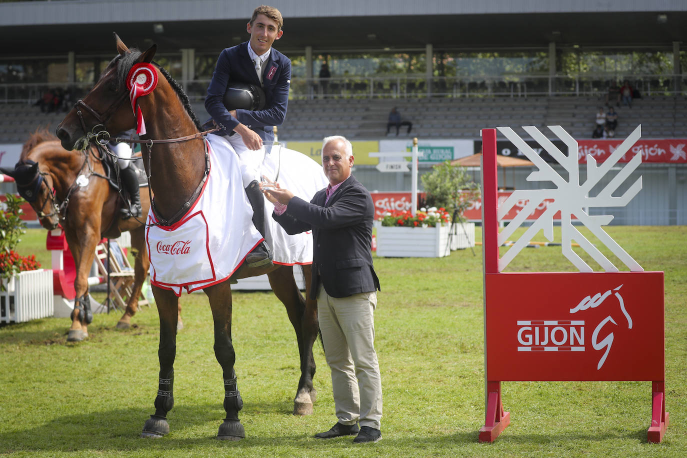 Última jornada del concurso hípico en Gijón