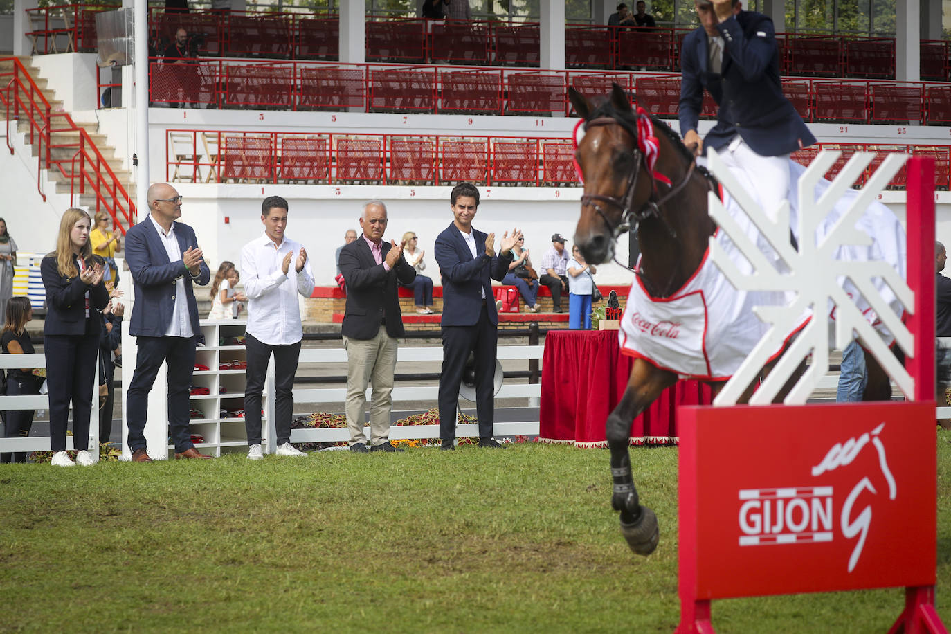 Última jornada del concurso hípico en Gijón