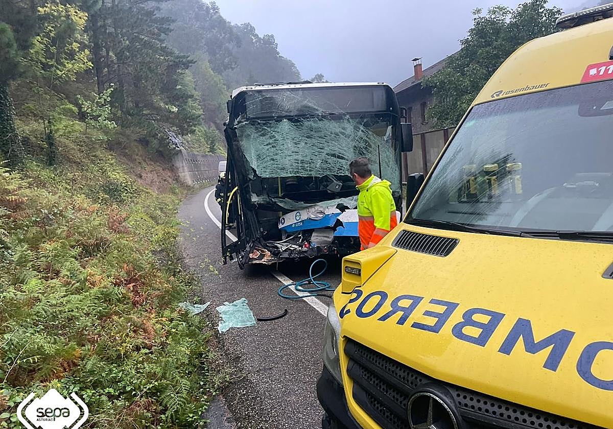 El conductor del autobús tuvo que ser excarcelado.