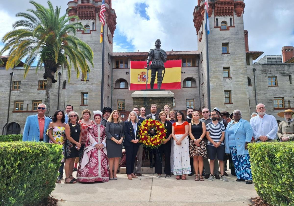 San Agustín ensalza la figura de Pedro Menéndez