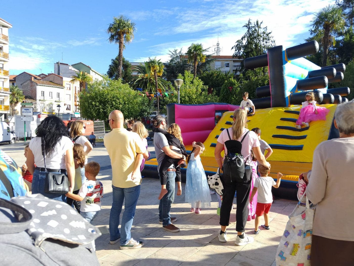 Juegos e hinchables para celebrar El Cristo