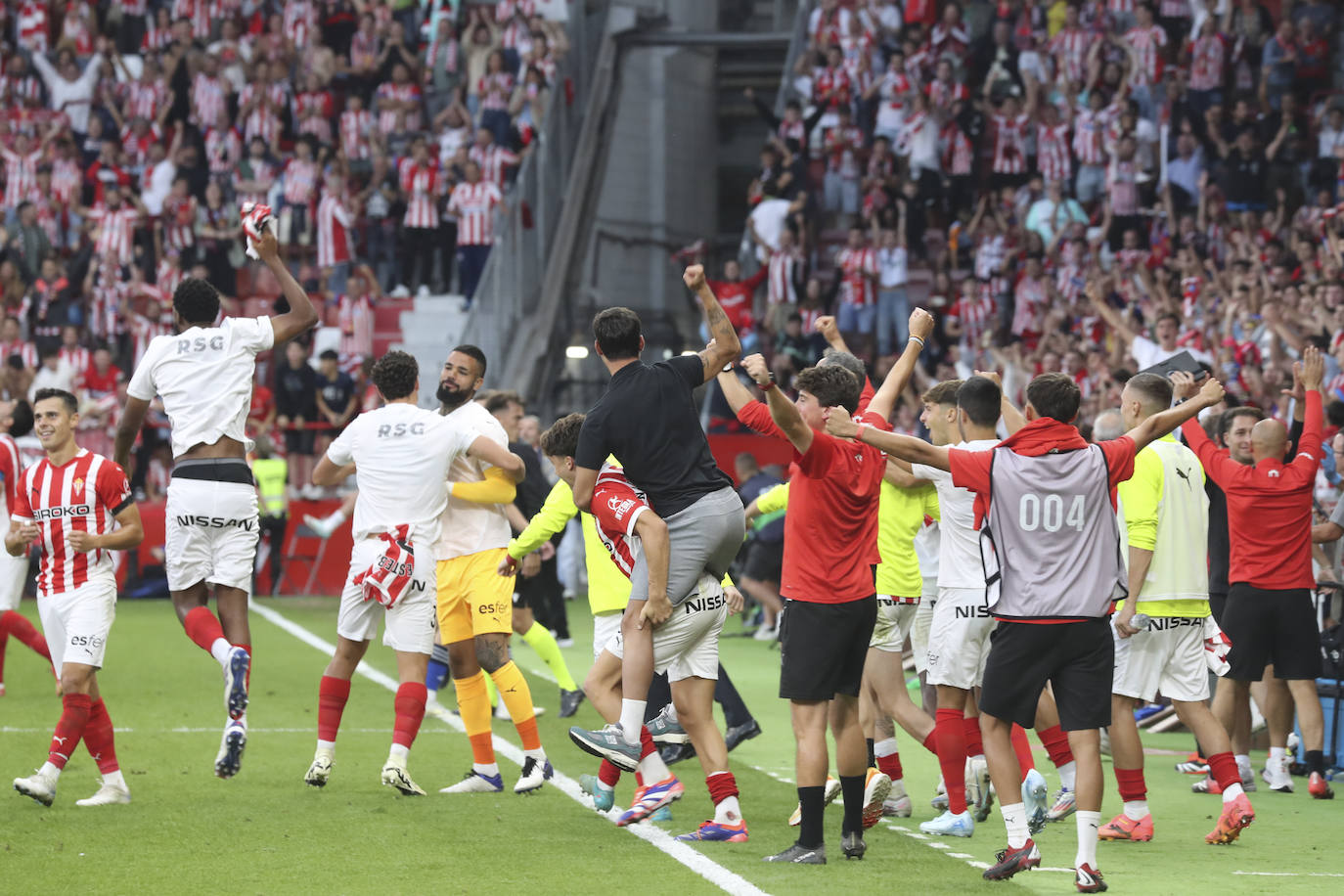 Las mejores jugadas del Sporting de Gijón - Real Oviedo