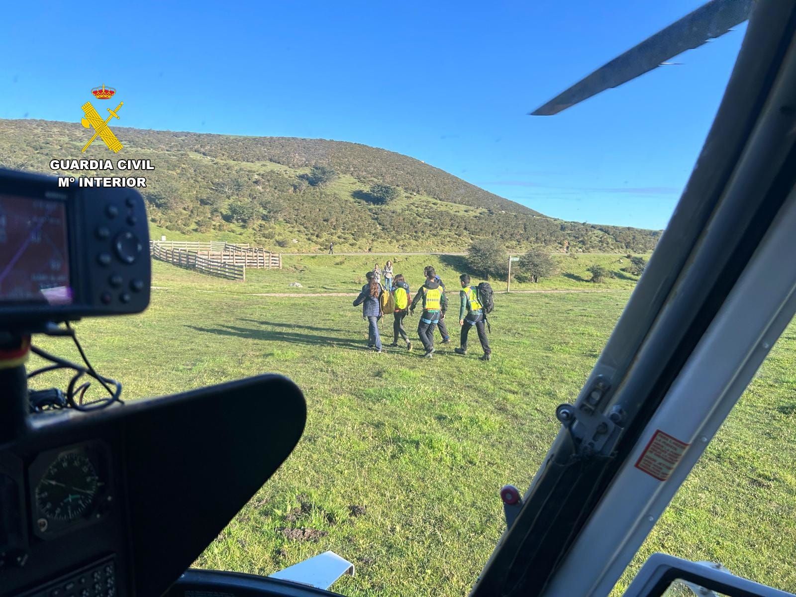 La Guardia Civil de Asturias localiza a cinco personas extraviadas en Picos de Europa