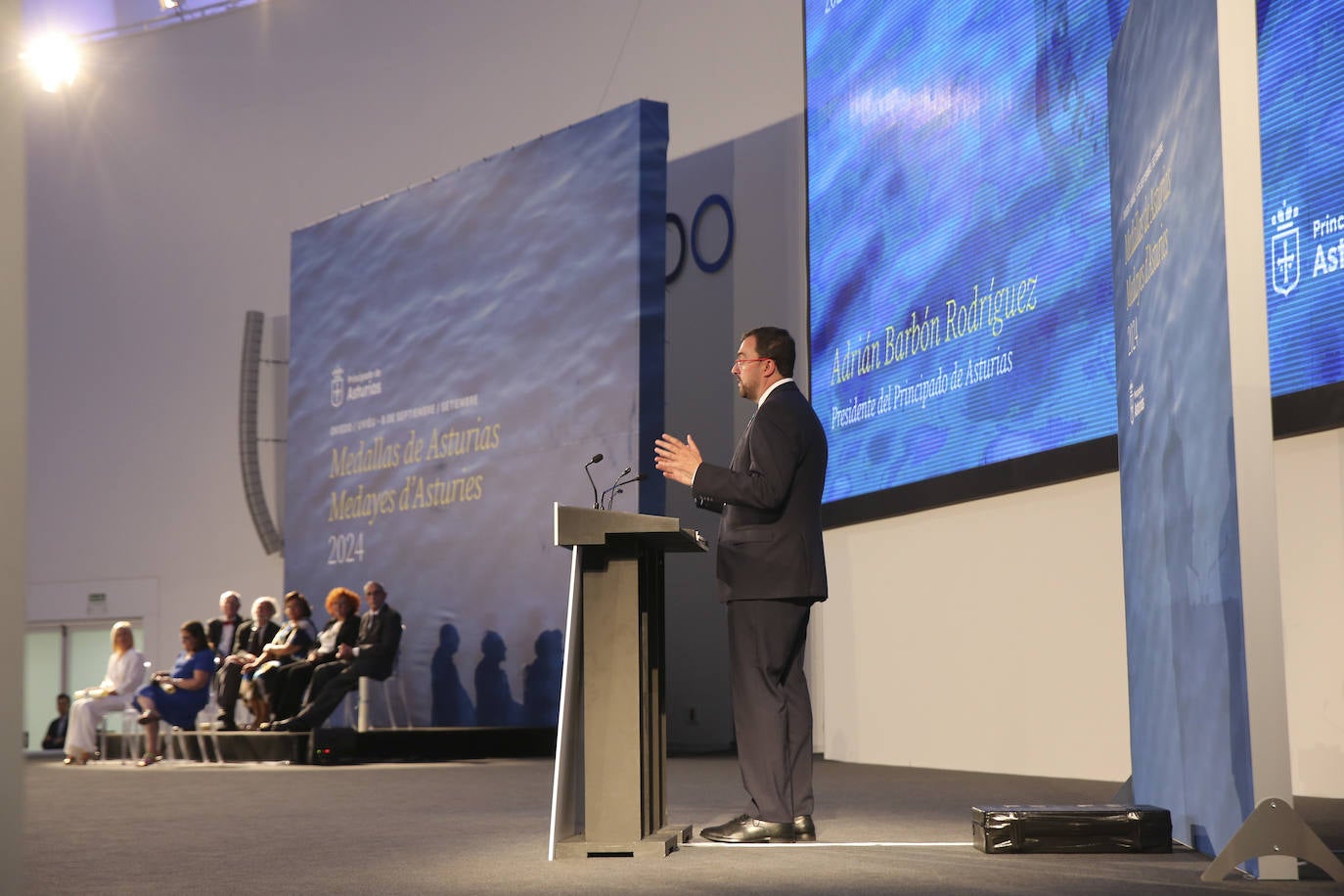 La gala de entrega de las Medallas de Asturias, en imágenes