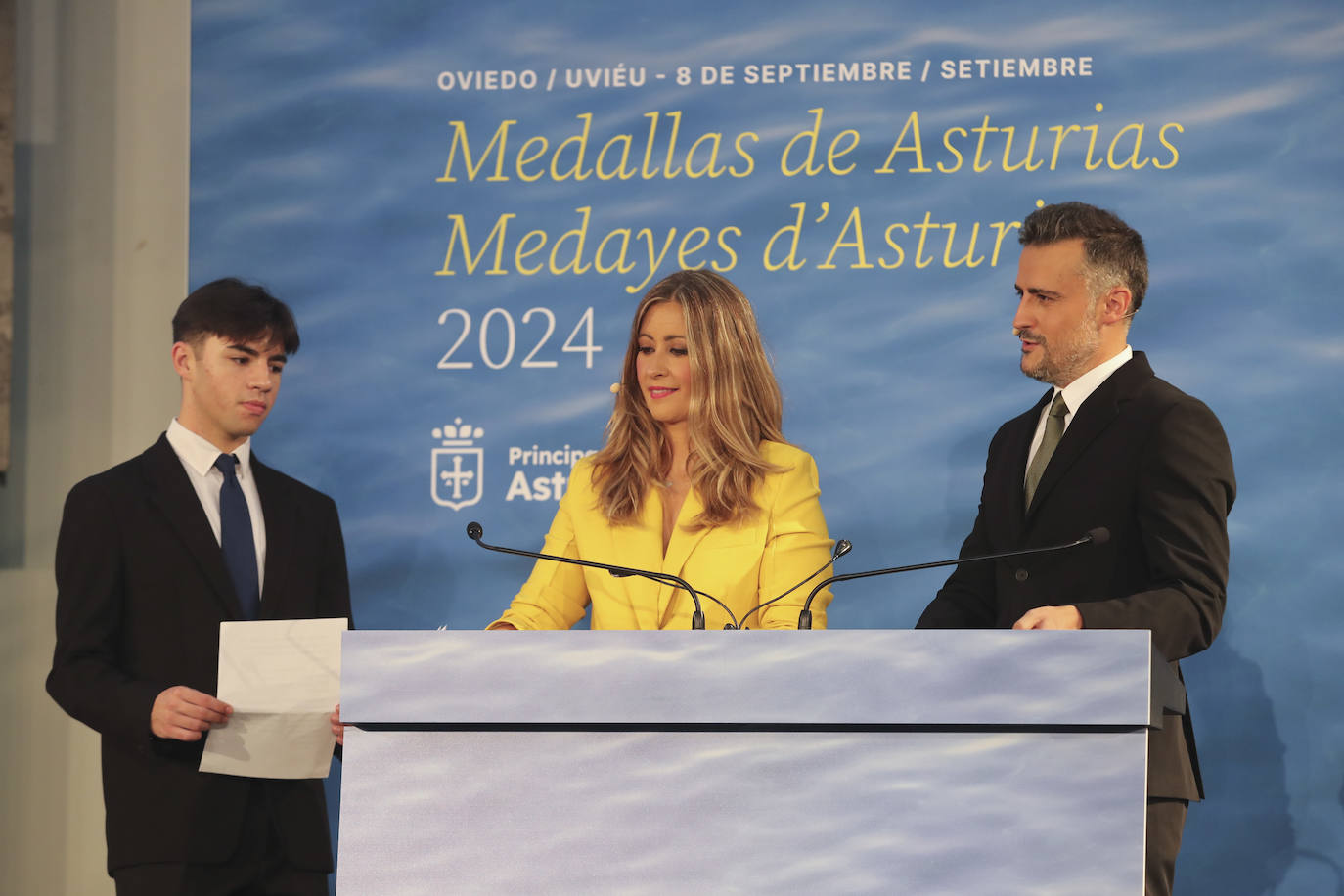 La gala de entrega de las Medallas de Asturias, en imágenes