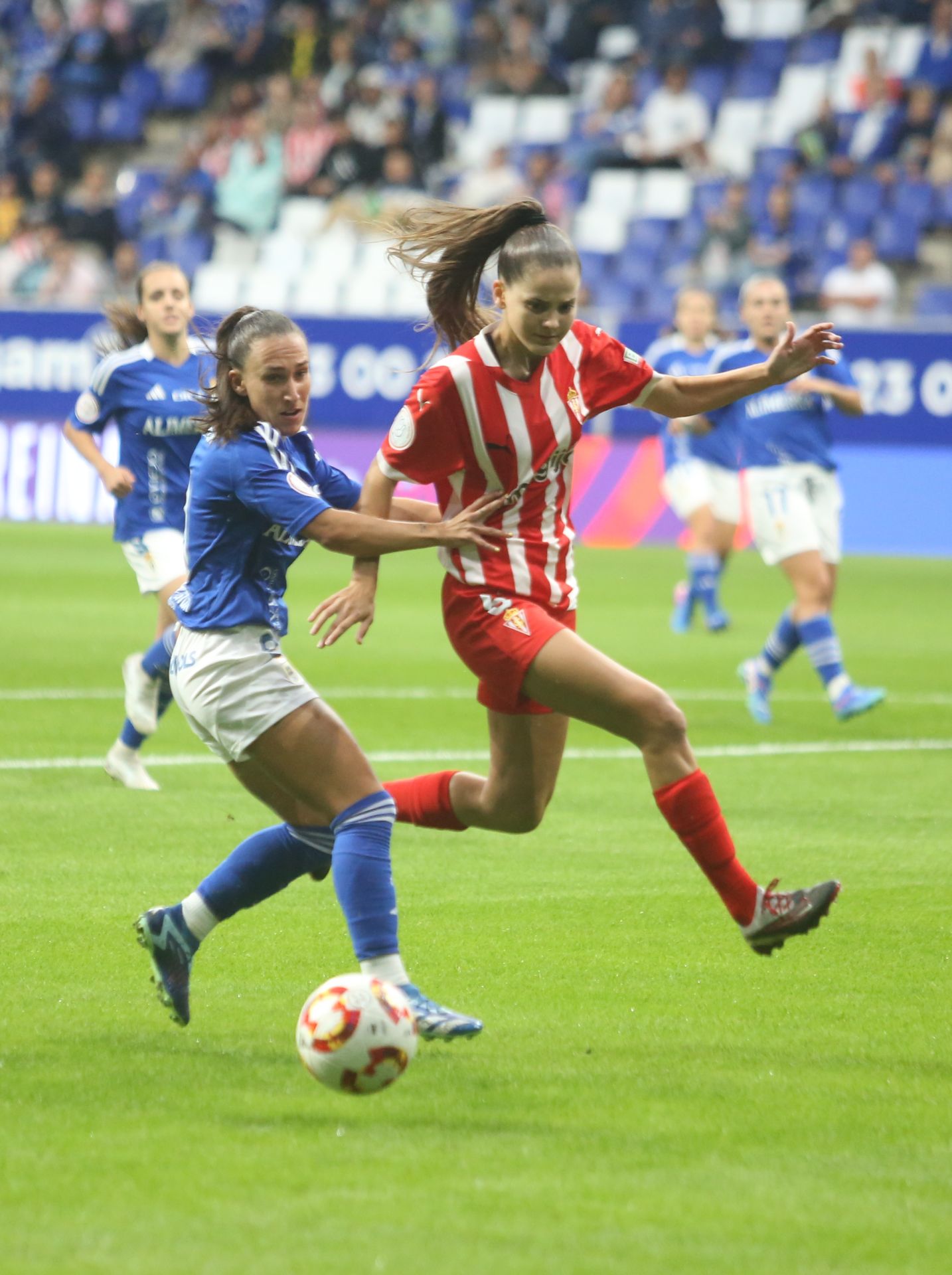 Las mejores imágenes del Real Oviedo - Sporting de Gijón