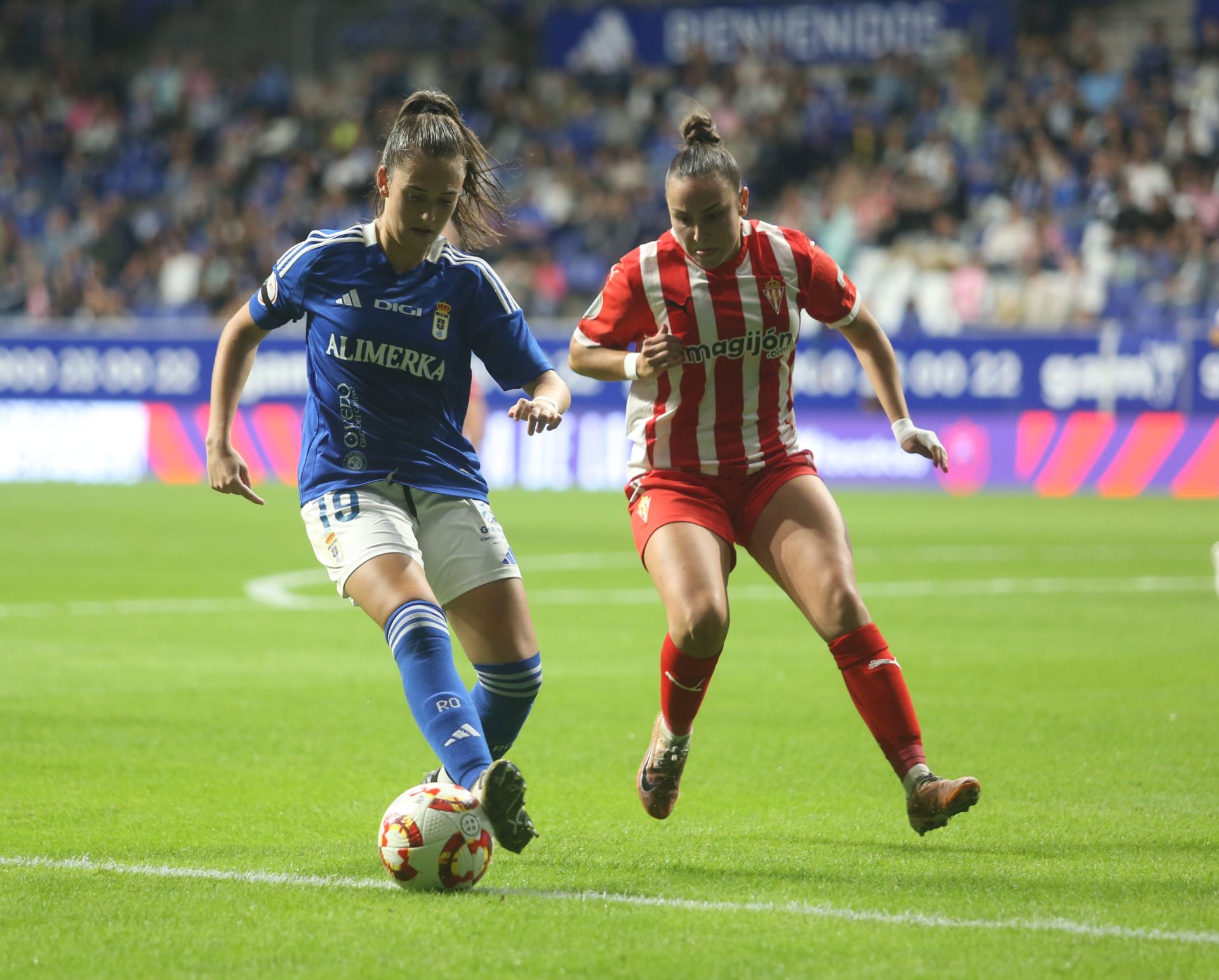 Las mejores imágenes del Real Oviedo - Sporting de Gijón