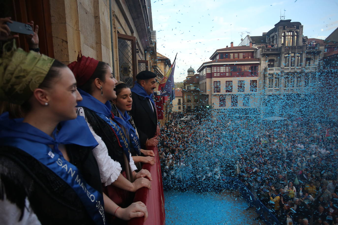 El pregón de San Mateo abre las fiestas en Oviedo