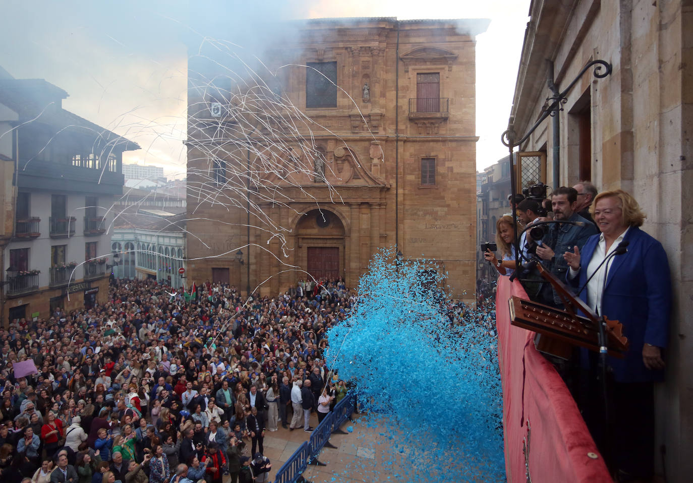 El pregón de San Mateo abre las fiestas en Oviedo