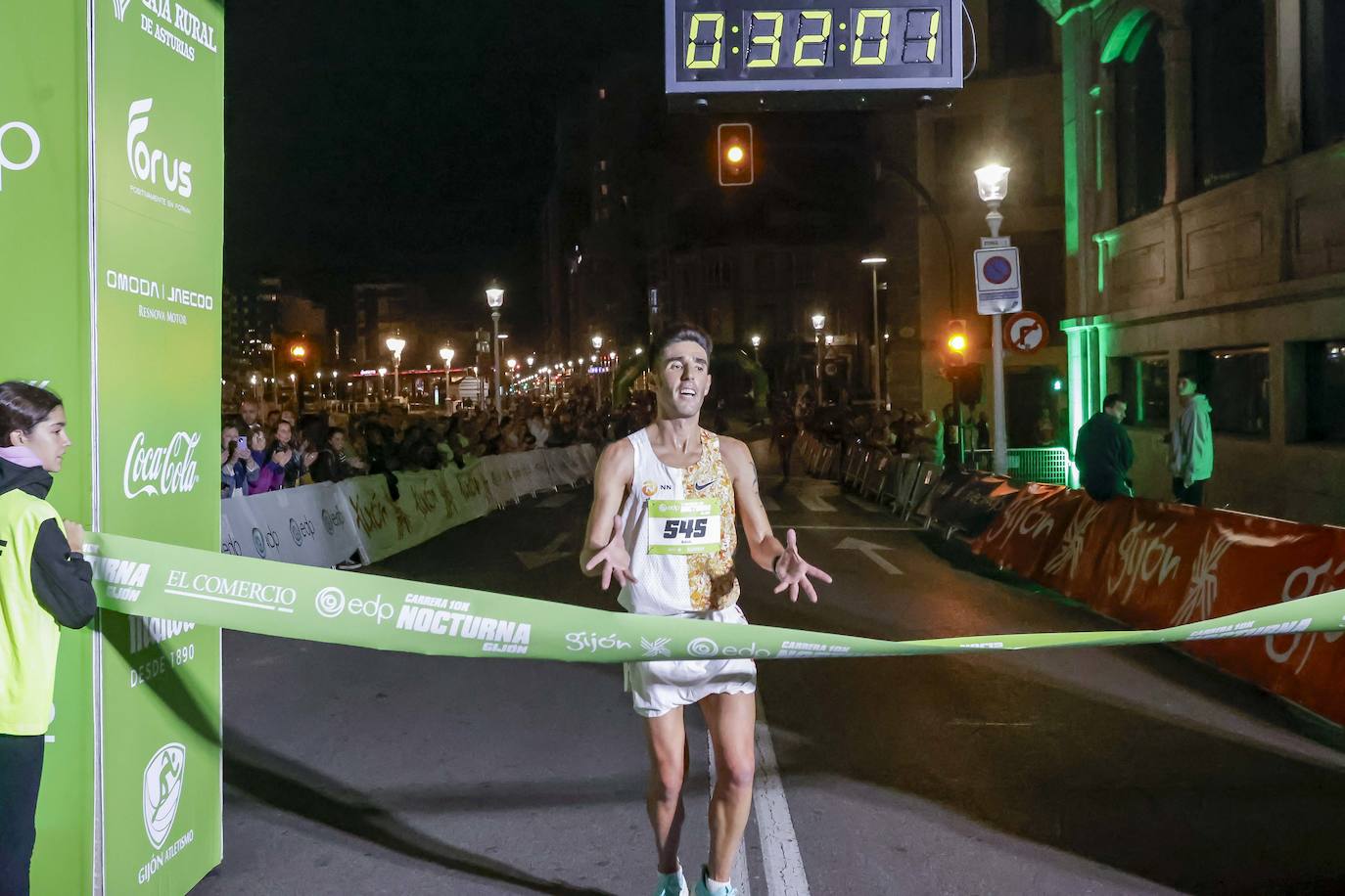 EDP Carrera Nocturna de Gijón en imágenes