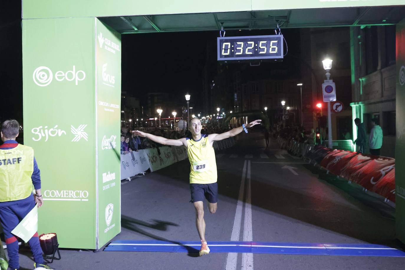 EDP Carrera Nocturna de Gijón en imágenes