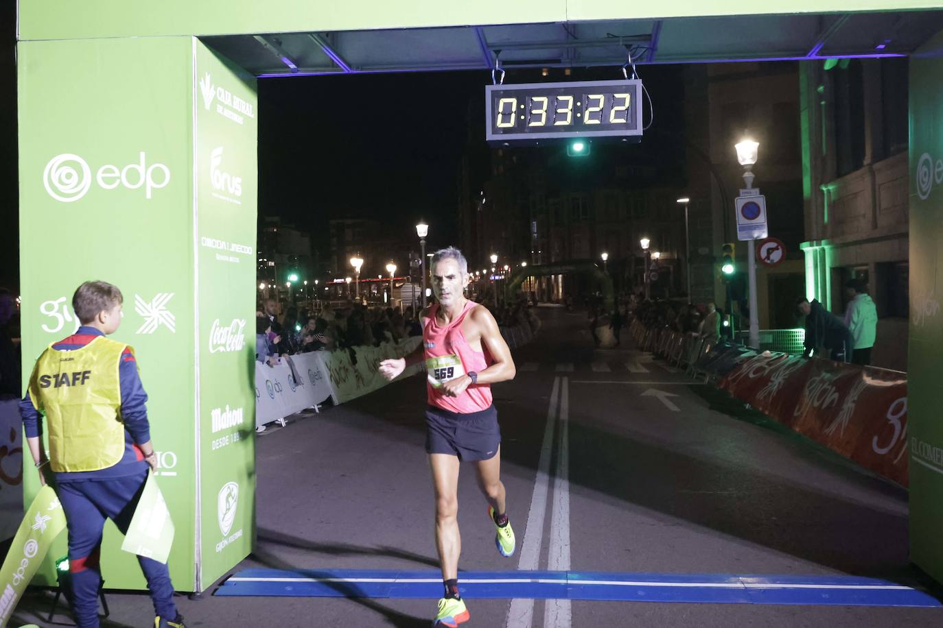 EDP Carrera Nocturna de Gijón en imágenes