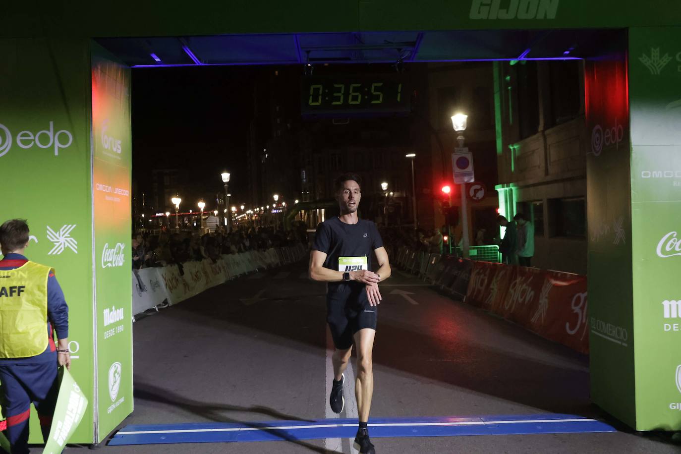 EDP Carrera Nocturna de Gijón en imágenes