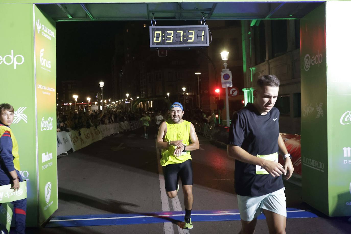 EDP Carrera Nocturna de Gijón en imágenes