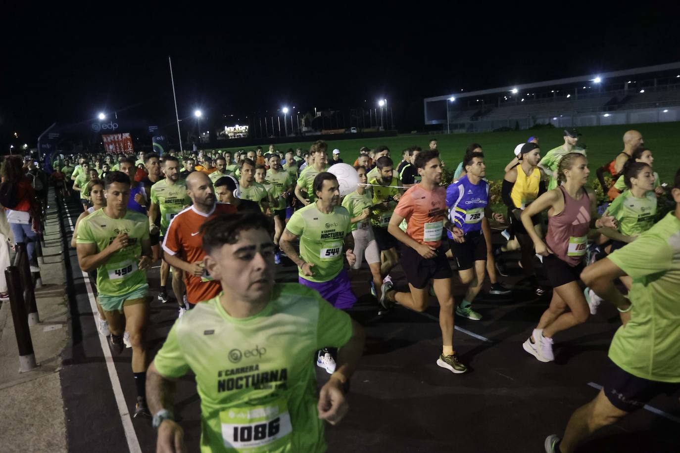 EDP Carrera Nocturna de Gijón en imágenes