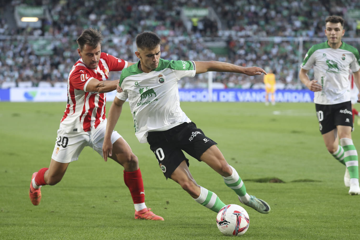 Las mejores jugadas del Racing de Santander - Sporting de Gijón