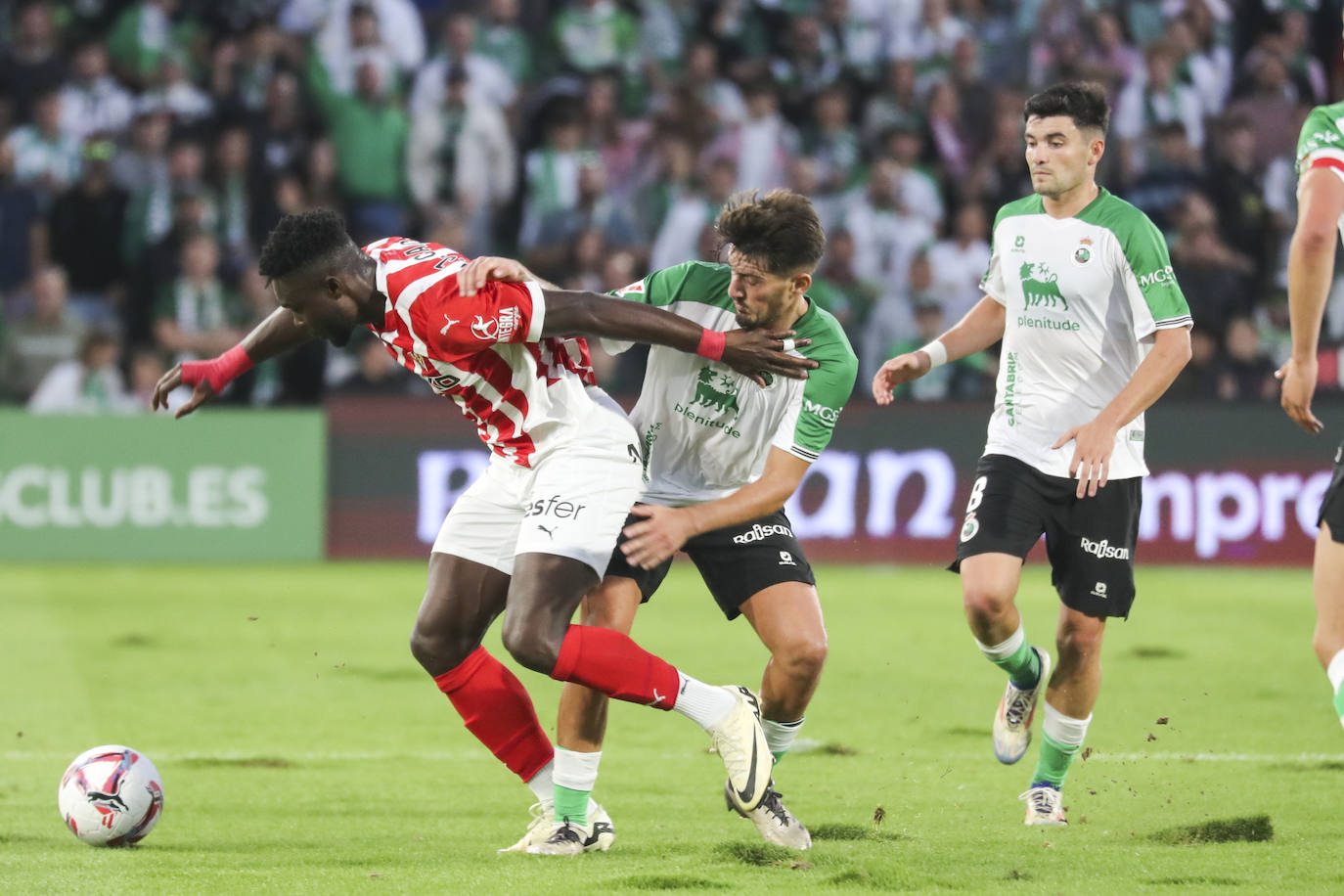 Las mejores jugadas del Racing de Santander - Sporting de Gijón