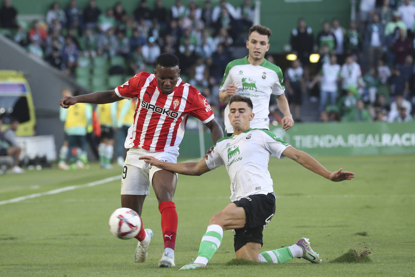 Las mejores jugadas del Racing de Santander - Sporting de Gijón