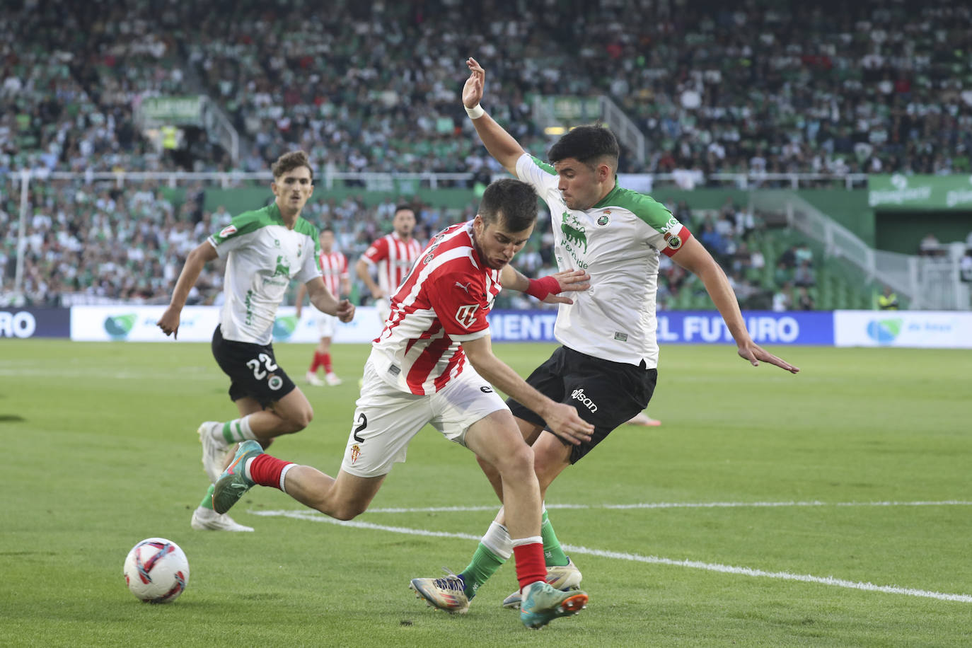 Las mejores jugadas del Racing de Santander - Sporting de Gijón