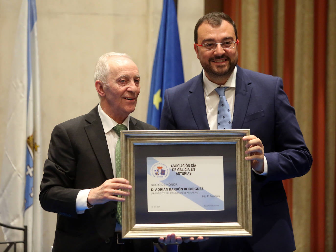 Así fue la entrega de las insignias de oro del Día de Galicia