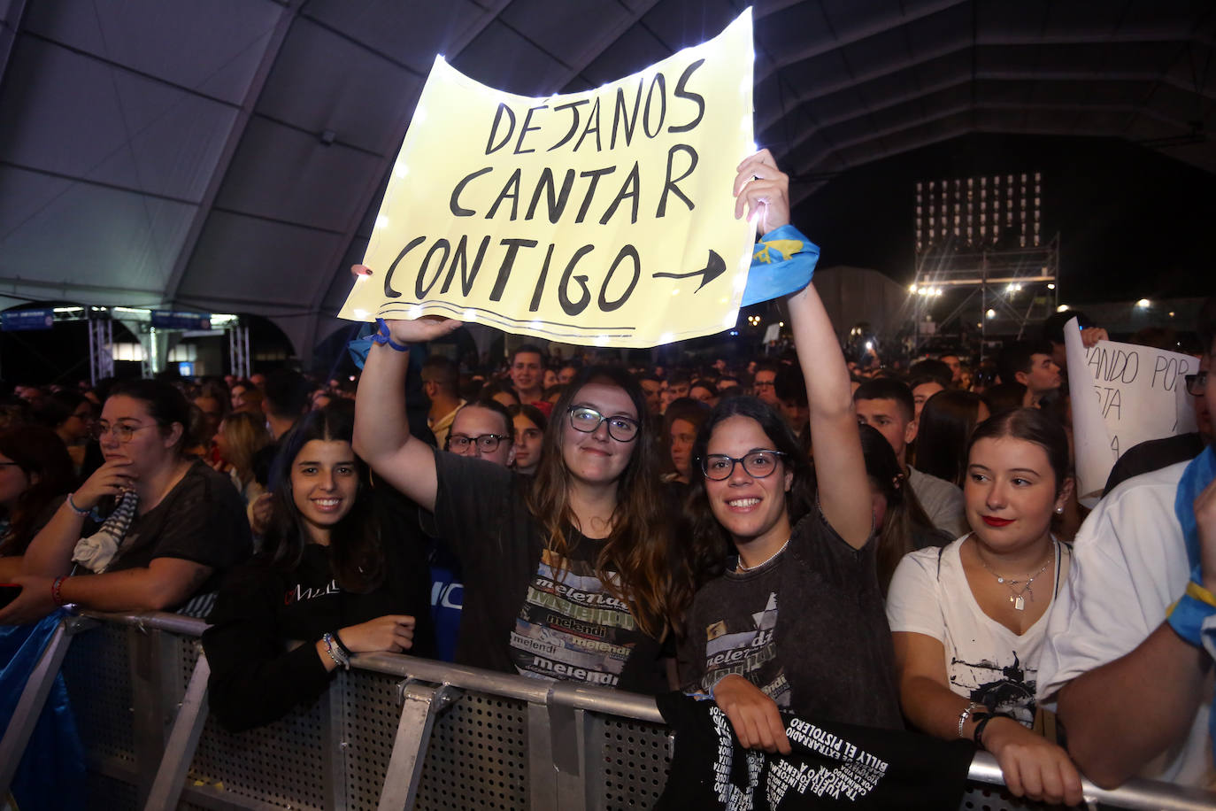 Melendi desata la locura en San Mateo