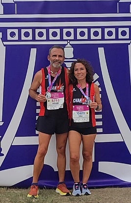 José Antonio Navarro y Sonia Gómez.