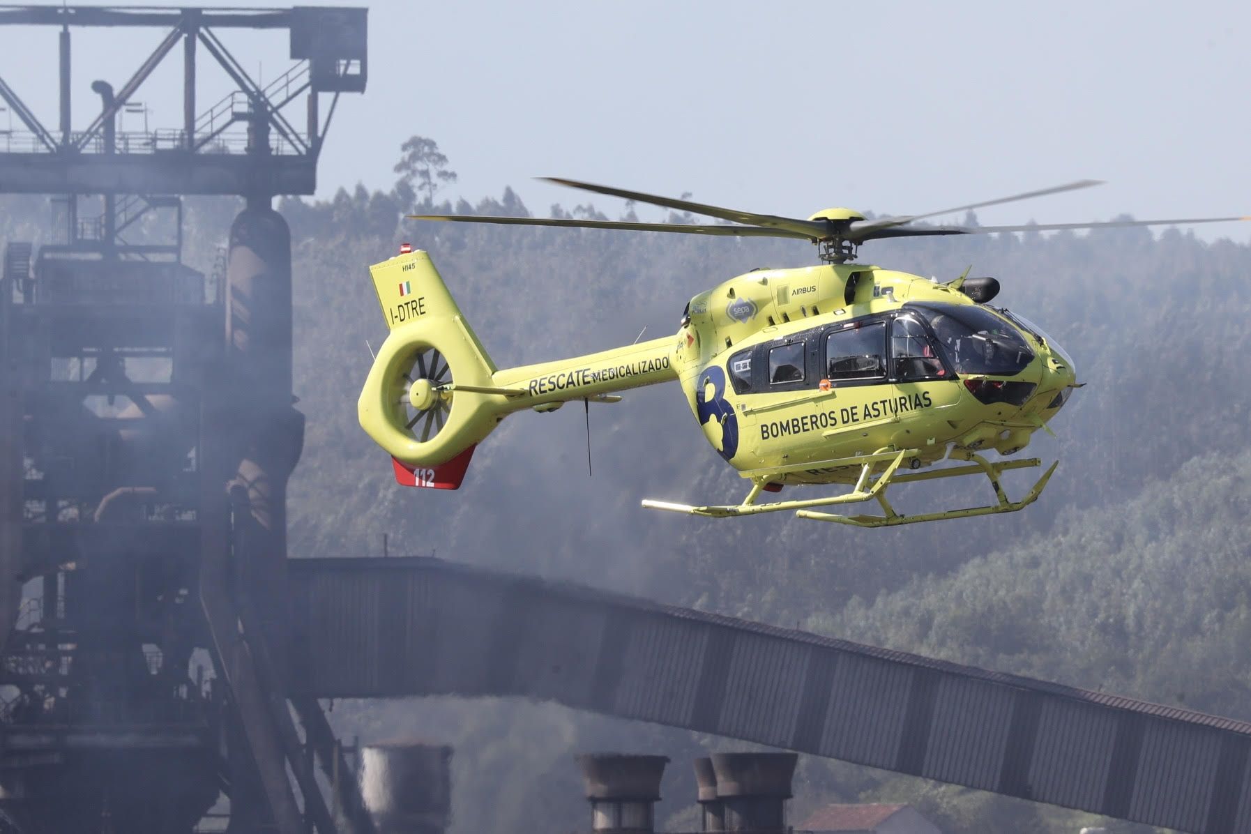 La grave explosión en Arcelor, en imágenes