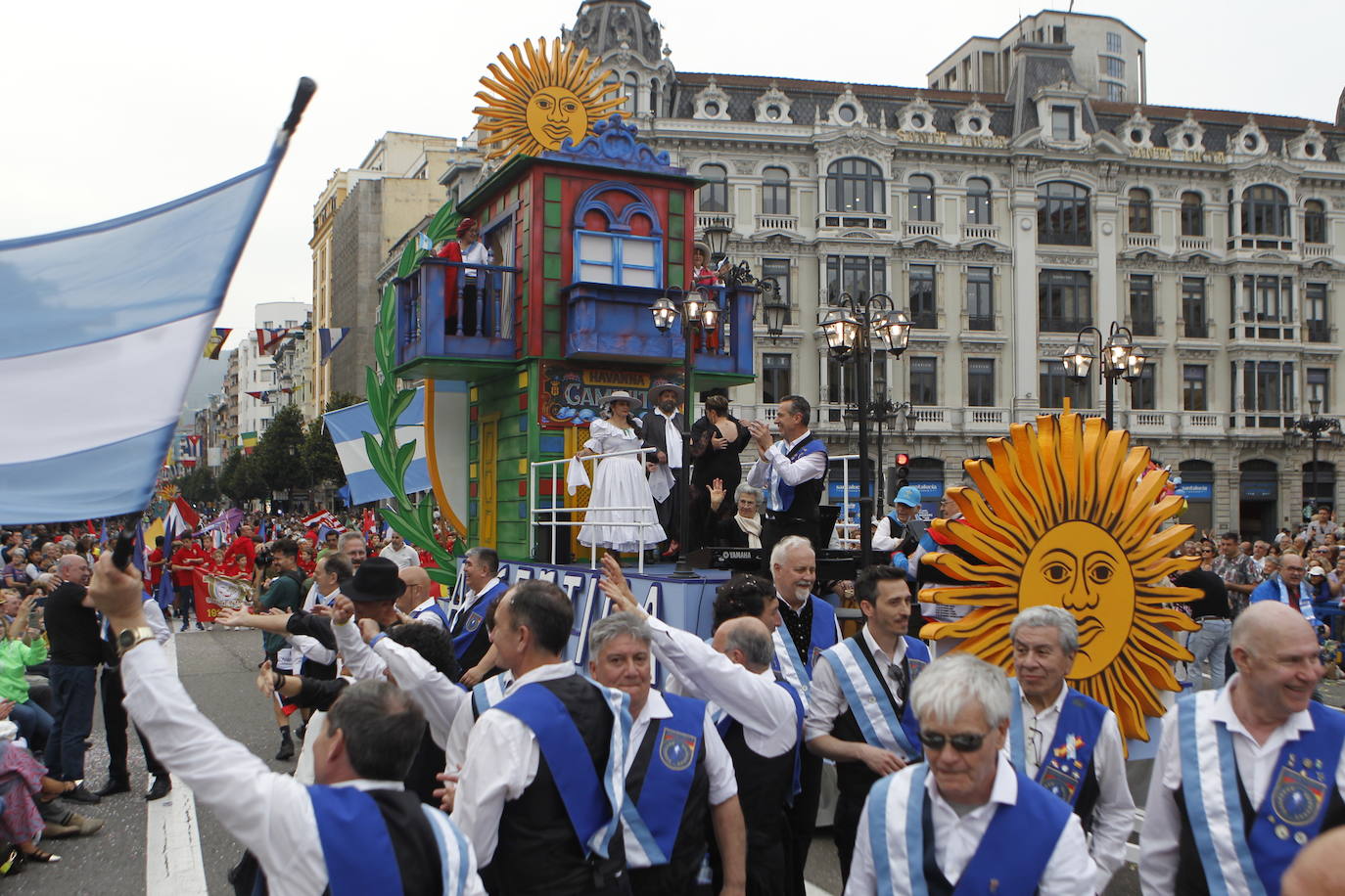 El Día de América en Asturias, en imágenes