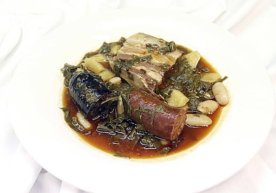 Pote asturiano del restaurante La Fueya de Tomás, ganador de una edición pasada del campeonato