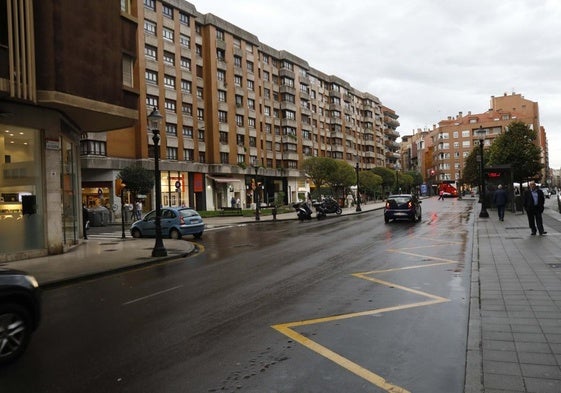 Tramo de la avenida de la Costa que quedará cortado a partir del próximo lunes.