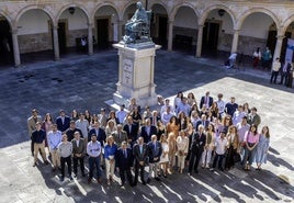 Un gran equipo. Gala anual del Encuentro de socios en Navidad, en diciembre de 2023, donde se entregó la distinción socio de honor de Compromiso Asturias XXI.