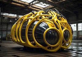 El arte efímero baja a la mina