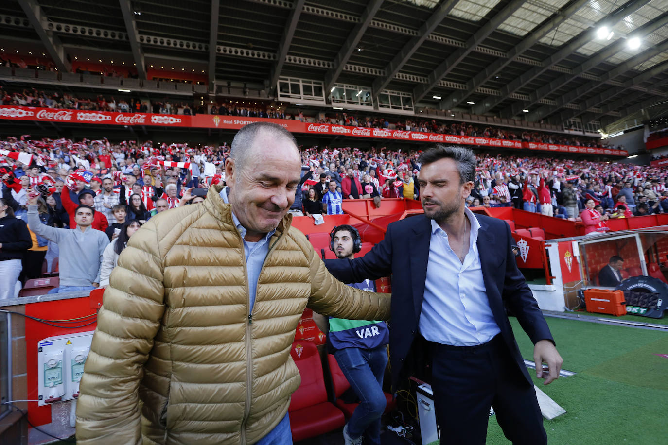 Las mejores imágenes del Sporting de Gijón - Real Zaragoza