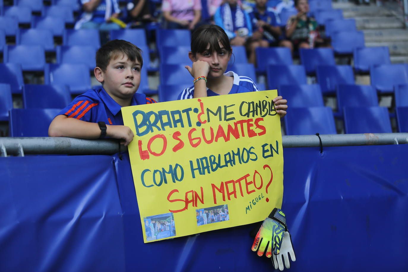 ¿Estuviste viendo el Real Oviedo - Eibar? ¡Búscate en las fotos del Tartiere!