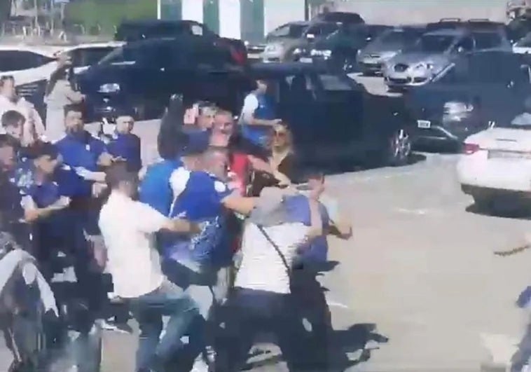 Pelea multitudinaria de familiares y jugadores tras el Gimnástica-Covadonga de juveniles