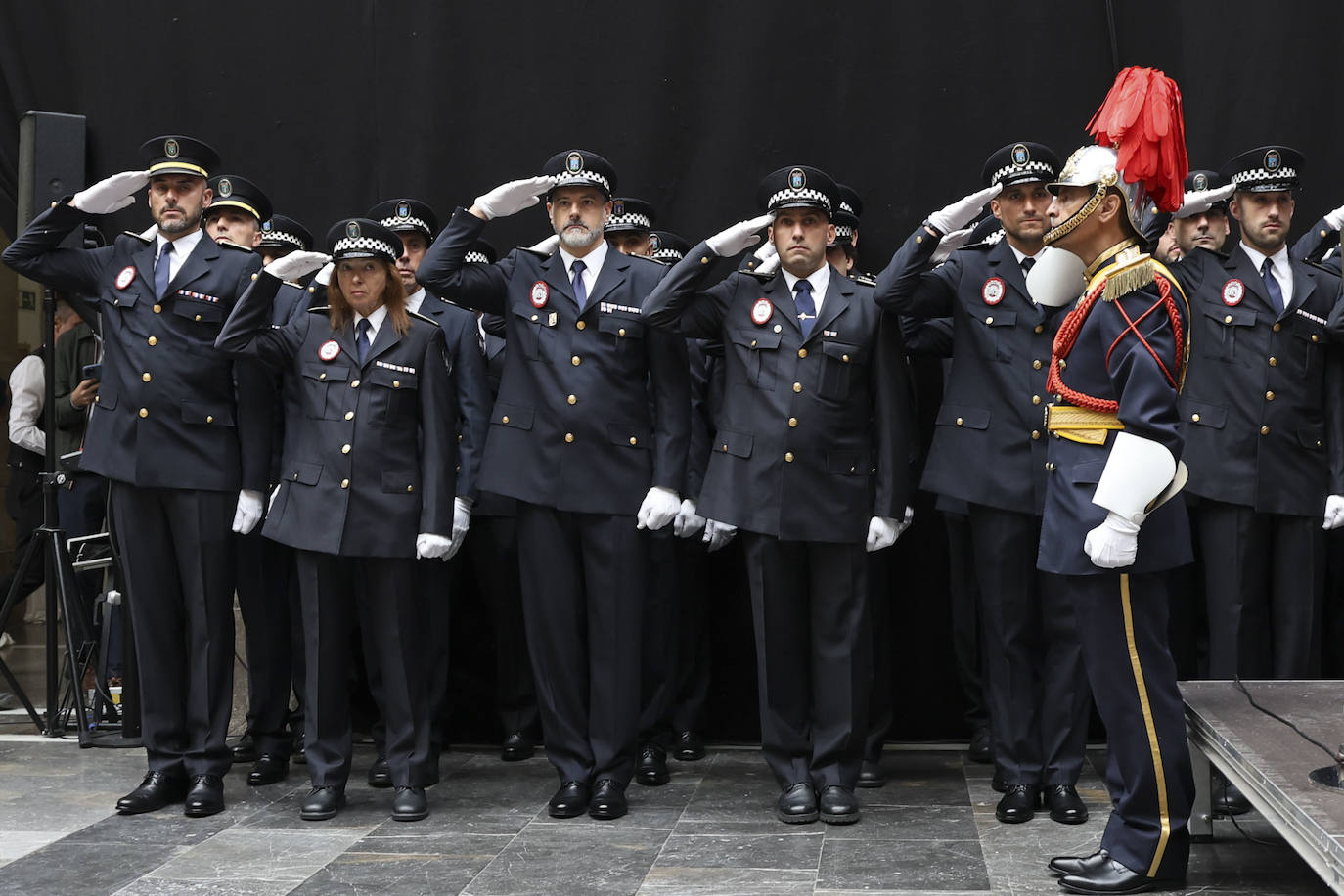 La celebración de la Policía Local de Gijón, en imágenes