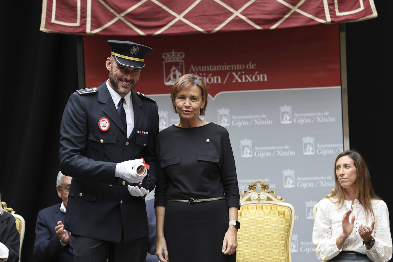 La celebración de la Policía Local de Gijón, en imágenes