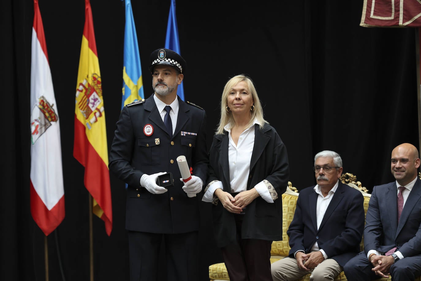 La celebración de la Policía Local de Gijón, en imágenes