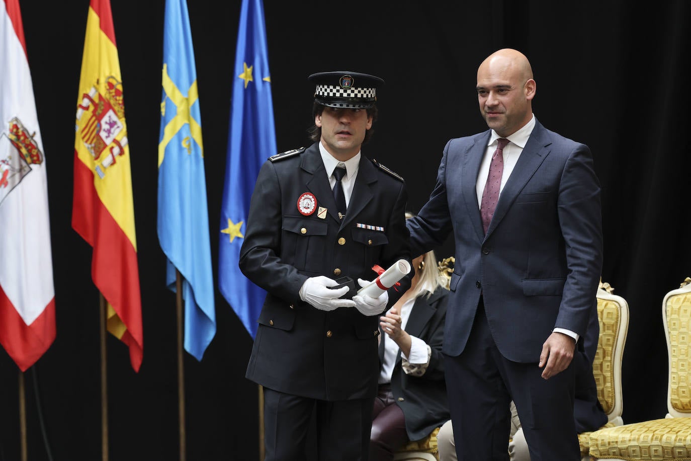 La celebración de la Policía Local de Gijón, en imágenes