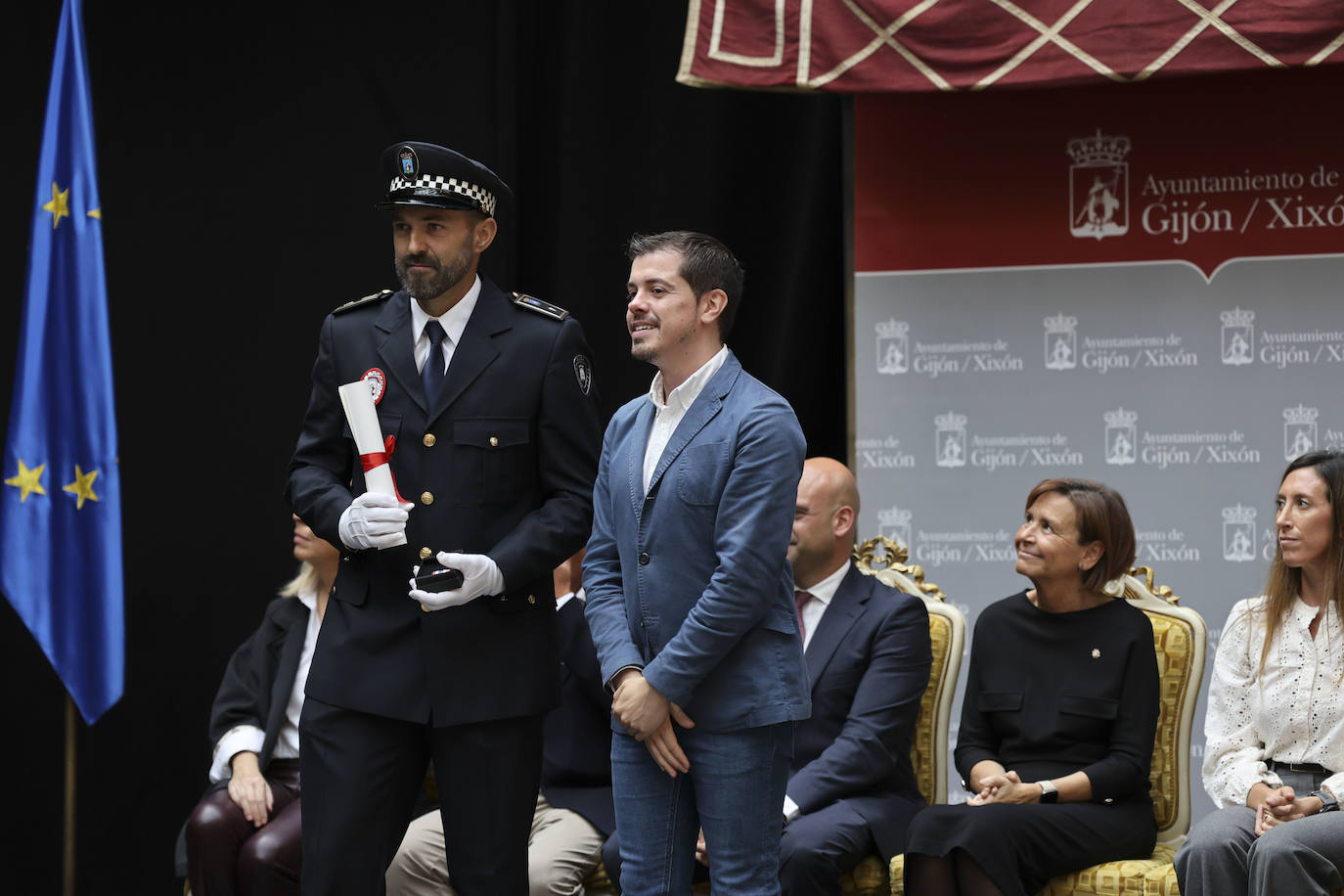 La celebración de la Policía Local de Gijón, en imágenes