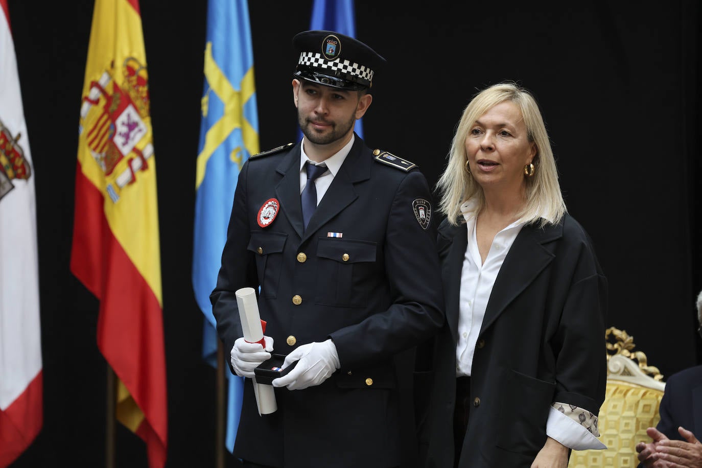 La celebración de la Policía Local de Gijón, en imágenes