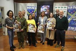 Presentación de la prueba, ayer, en el Ayuntamiento de Oviedo.